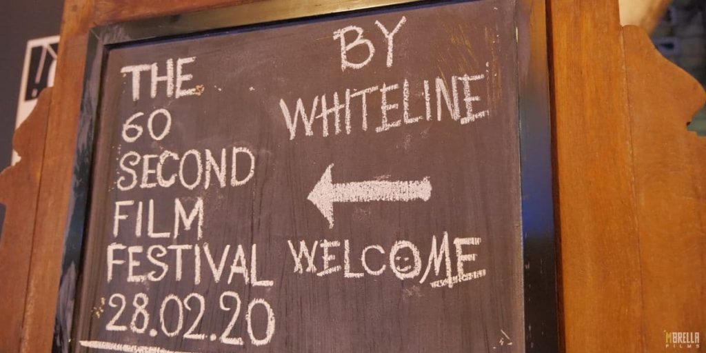 60 second festival special thanks chalkboard