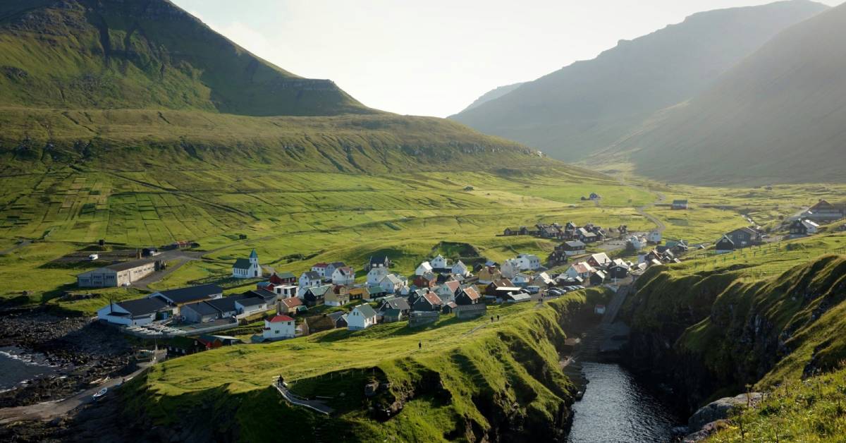 Gjógv Village