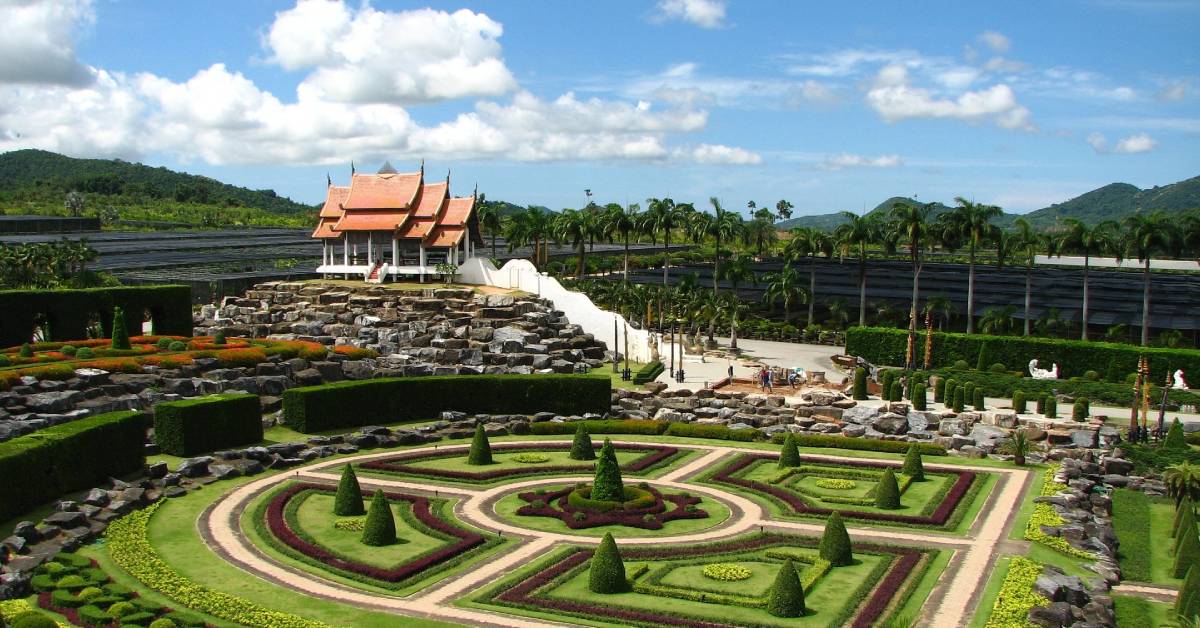 Jardin tropical de Nong Nooch