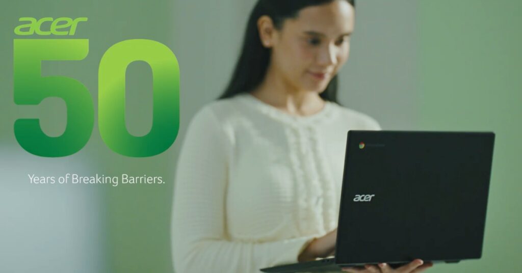 acer 50th anniversary - brand video - featured image