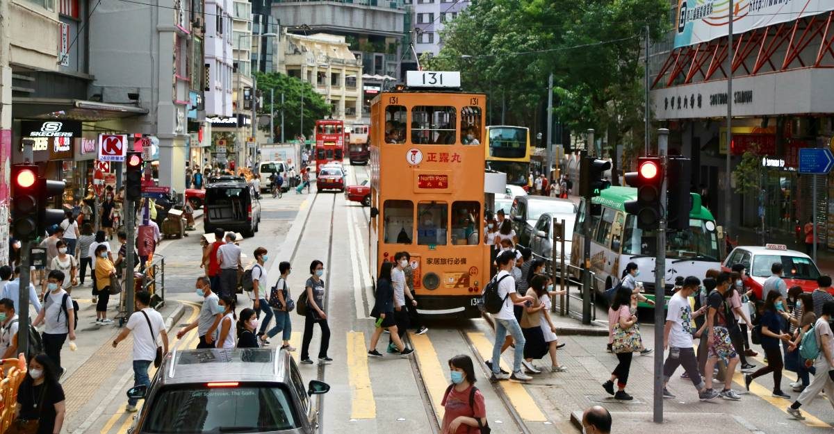 video production company hong kong location wan chai pedestrian road