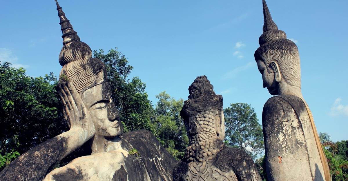 video production company laos location xieng khuang buddha park